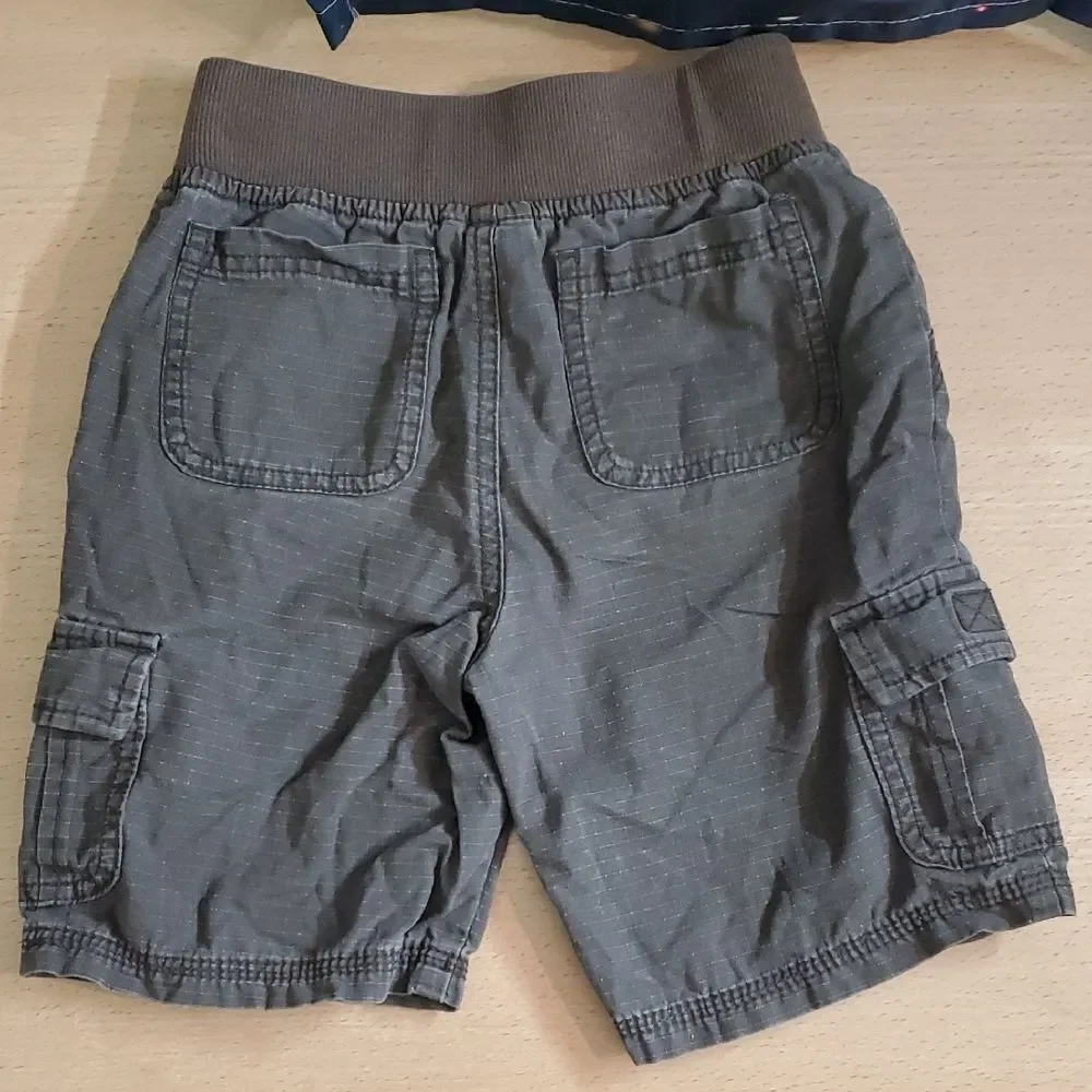 Gymboree 5T Dark Brown Kids Cargo Shorts 🌏5/$10🌏